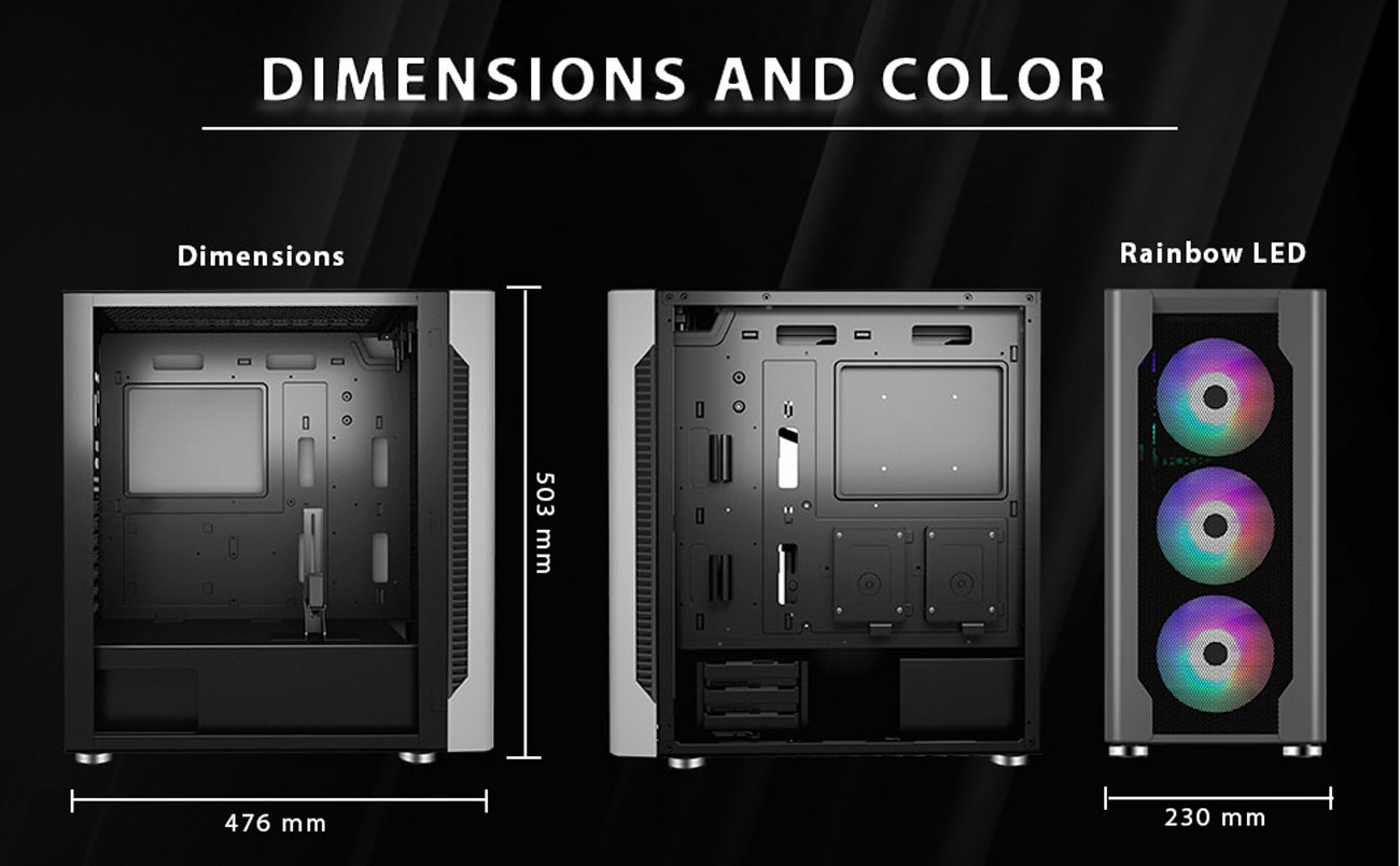 ESGAMING Cases-H600 A500